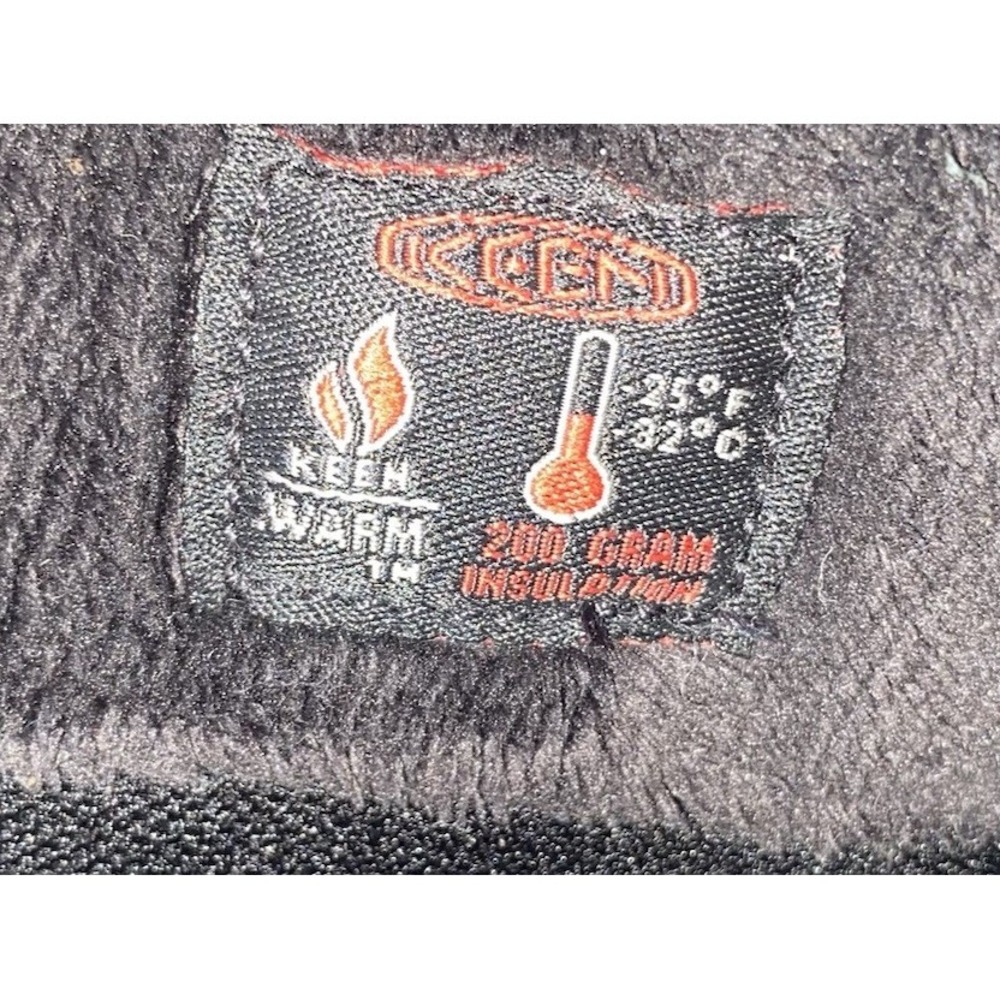 Keen DRY Women's Black&Gray Plaid Waterproof Hiking Winter Insulated Boots 6.5 - Picture 6 of 13